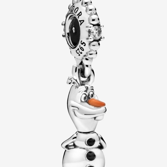 Pandora Disney Frozen Olaf Dangle Charm Sterling silver for bracelet necklace - Picture 1 of 2